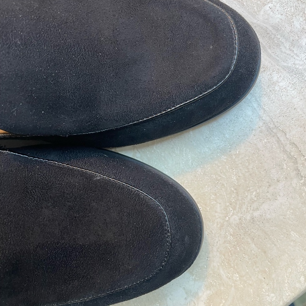 Me Too Black Suede Loafers Flats - Picture 6 of 7